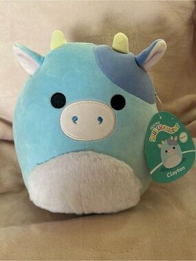 Clayton Cow Squishmallow 8"